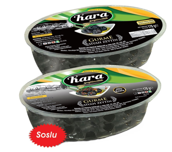 Black Olives Vacuum Pack
