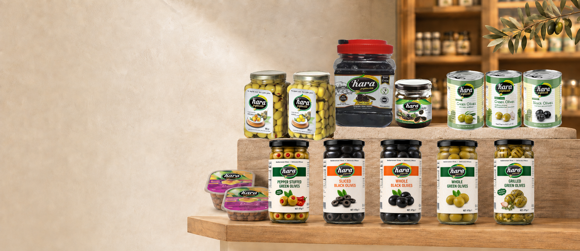 Kara Retail Olive Products
